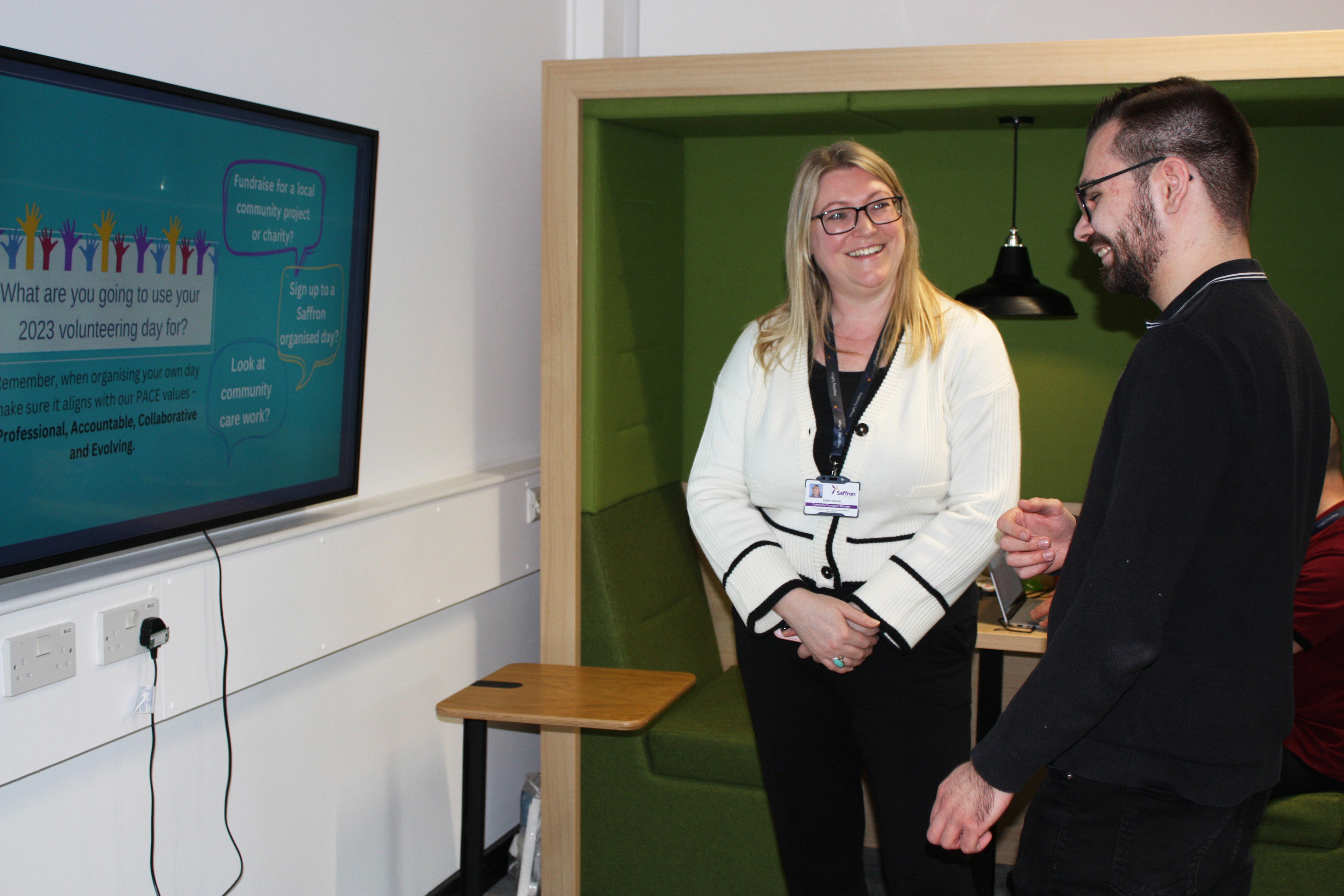 Work for us Saffron Housing