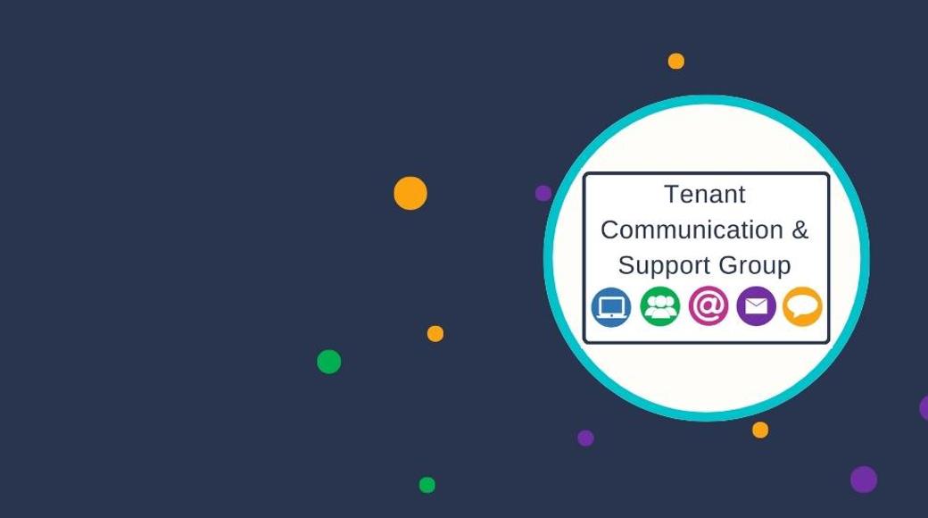 Tenant Comm & Support Group Page Banner