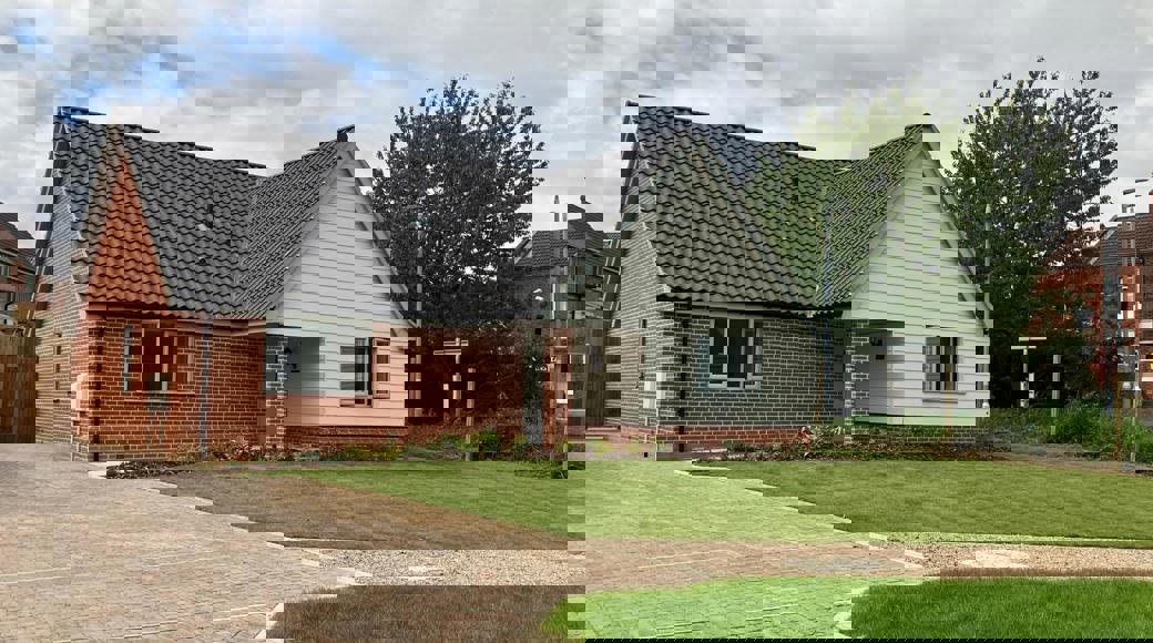 Image Of Bungalow And Front Garden