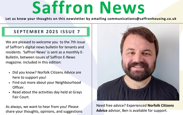 Screenshot September News Bulletin