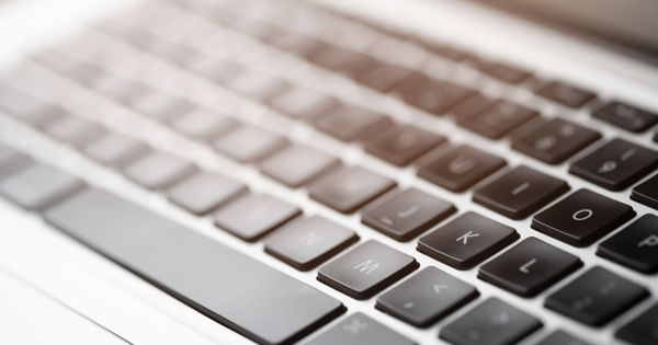 Close Up Of A Computer Keyboard