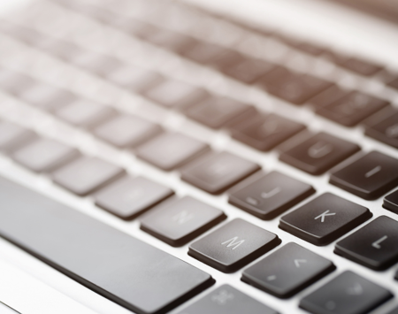 Close Up Of A Computer Keyboard