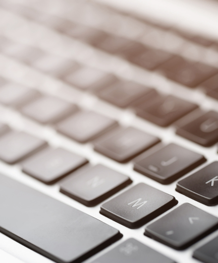 Close Up Of A Computer Keyboard