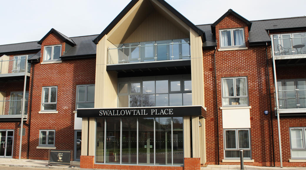 Independent Community Living Plus Building Entrance