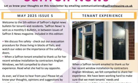 Saffron News Banner May 2025