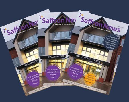 Three Copies Of Saffron News Magazine