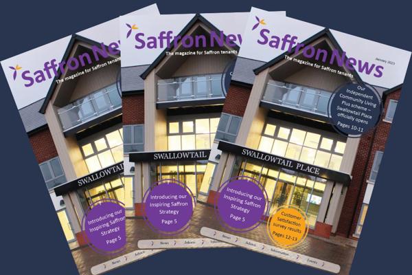 Three Copies Of Saffron News Magazine
