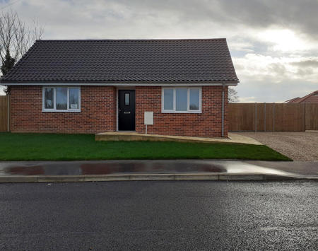 Brick Bungalow With Front Garden
