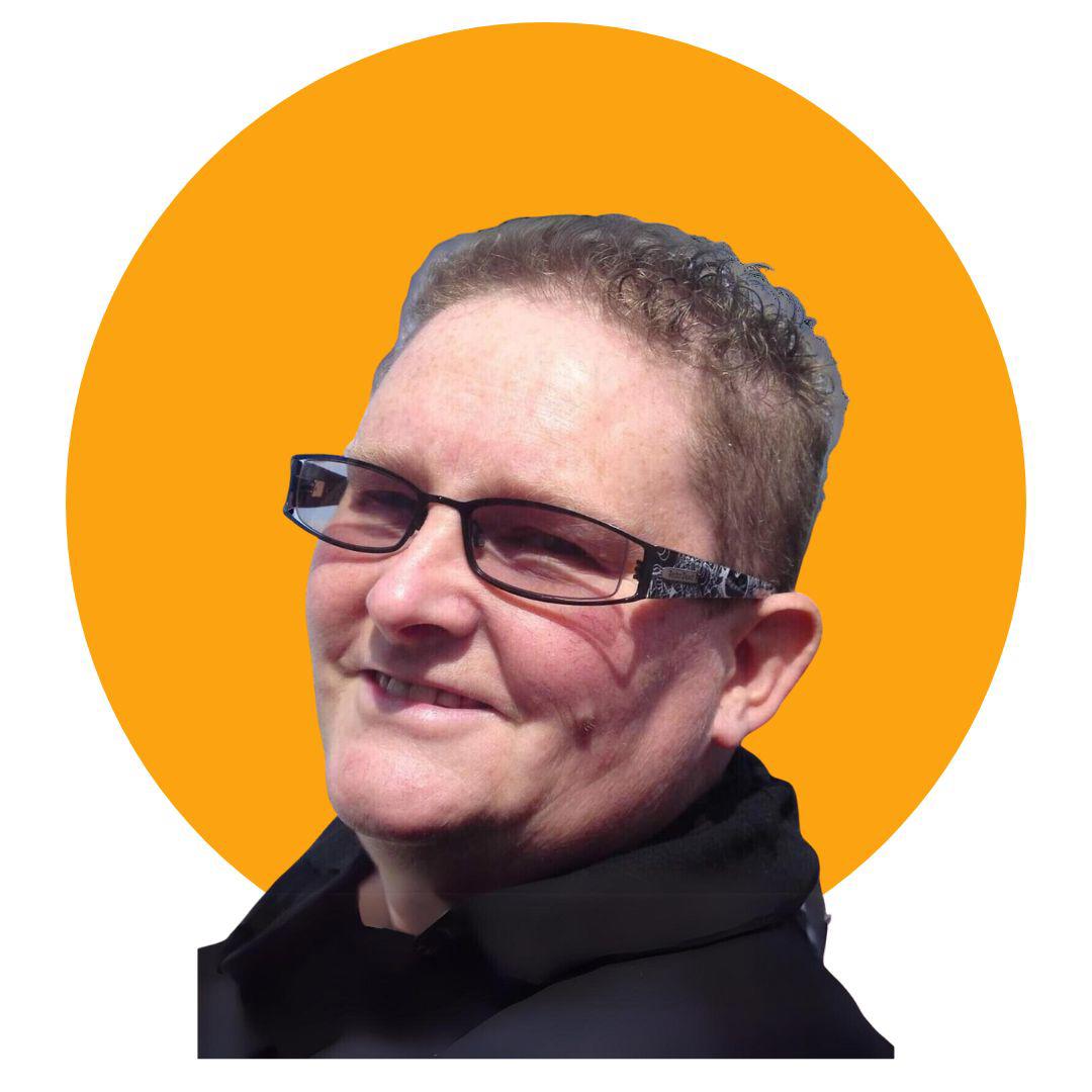 Image Of Smiling Tenant Group Member Mary Riddell