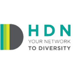 HND In Turquoise And Your Network To Diversity In Grey