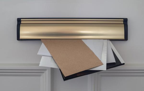 Image Showing Letters Coming Through A Letter Box