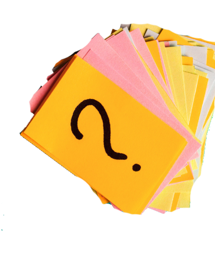 Multicoloured Sticky Notes With Question Mark